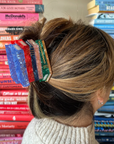 Books Claw Hair Clip