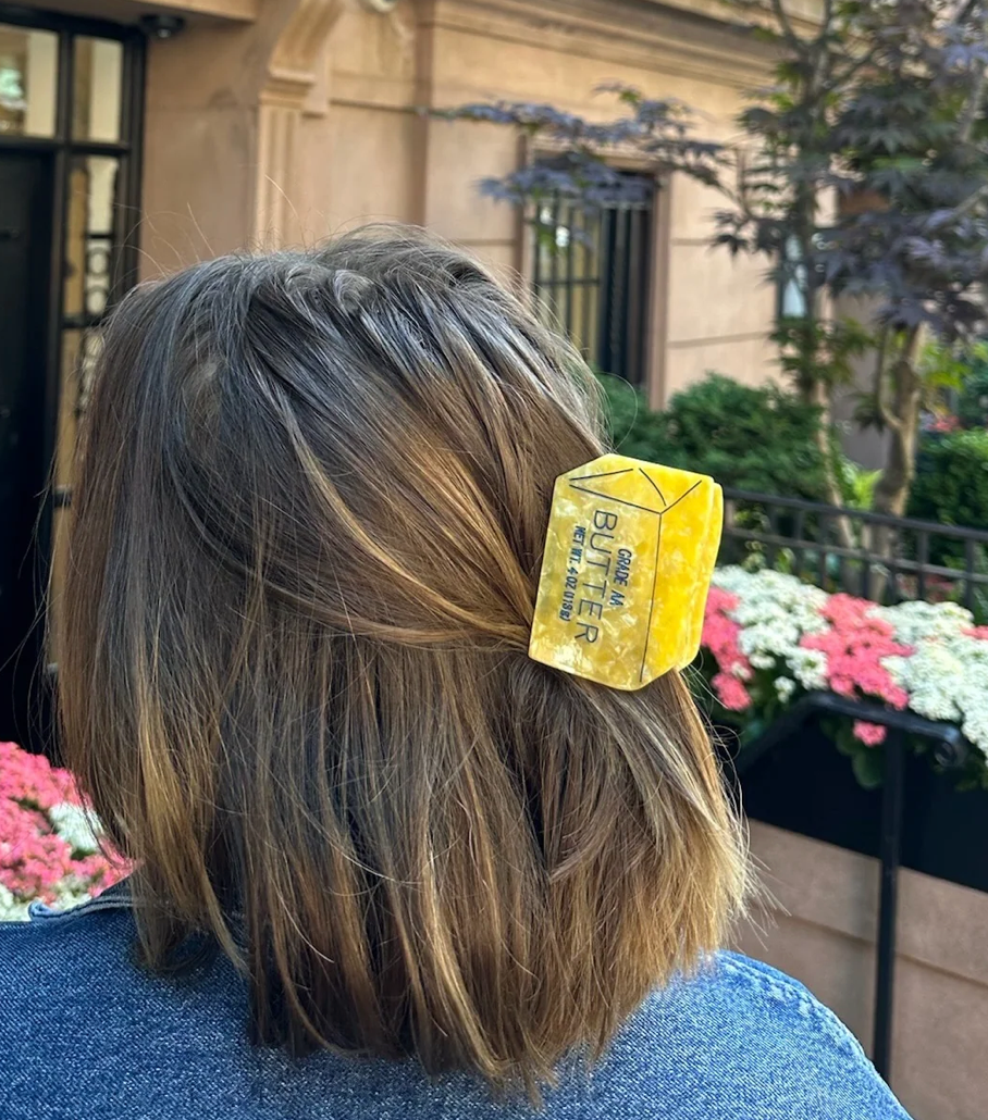 Butter Claw Hair Clip