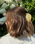 Citrus Slice Fruit Claw Hair Clip