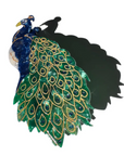 Peacock Bird Claw Hair Clip