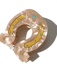 Lucky Horseshoe Hair Clip