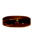 Ponytail Barrette Tortoise Cherry