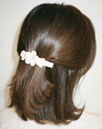 Ponytail Barrette Chantilly Bloom