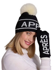 100% Merino Apres Fox Pom Pom Hat