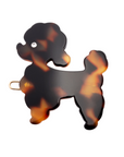 French Poodle Tige Boule Barrette