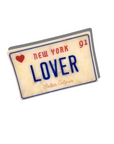Lover License Plate Claw Clip