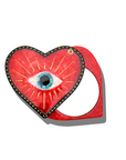 Lucky Eye Heart Compact Mirror