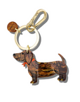 Dachshund Bag Charm + Keychain