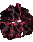 Renée Rivera Burn Out Silk Velvet Ponytail Holder