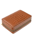 Cain Croco Cigar Travel Case