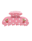 Sweetheart Clip in Lychee Berry Dot