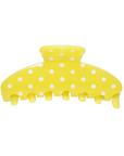 Big Effing Clip in Citrus Polka Dot