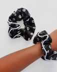 Oreo Satin Scrunchie