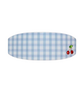 Ponytail Barrette in Blue Cherry Picnic
