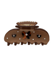 Sweetheart Clip in Cocoa Cashmere