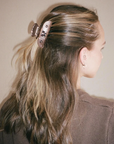 Sweetheart Clip in Cocoa Cashmere