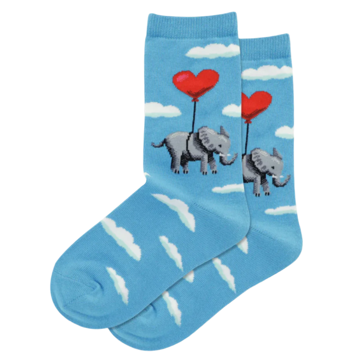 Elephant Heart Balloon Socks