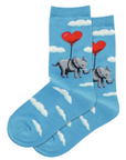 Elephant Heart Balloon Socks