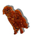 Golden Retriever Dog Barrette Hair Clip