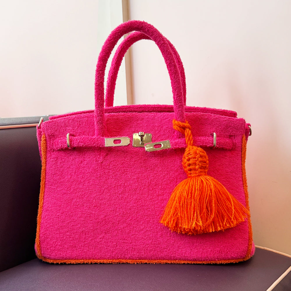 ビーチテリーバッグ人気【RONRON】TERRY BEACH BAG★2色 Plage Terry Bicolore Tote – Zitomer Pharmacy Inc.