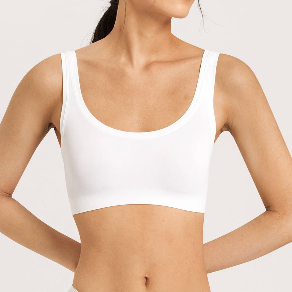 Touch Feeling Crop Top Padded