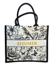 Zitomer Floral Canvas Tote Bag