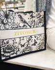 Zitomer Floral Canvas Tote Bag