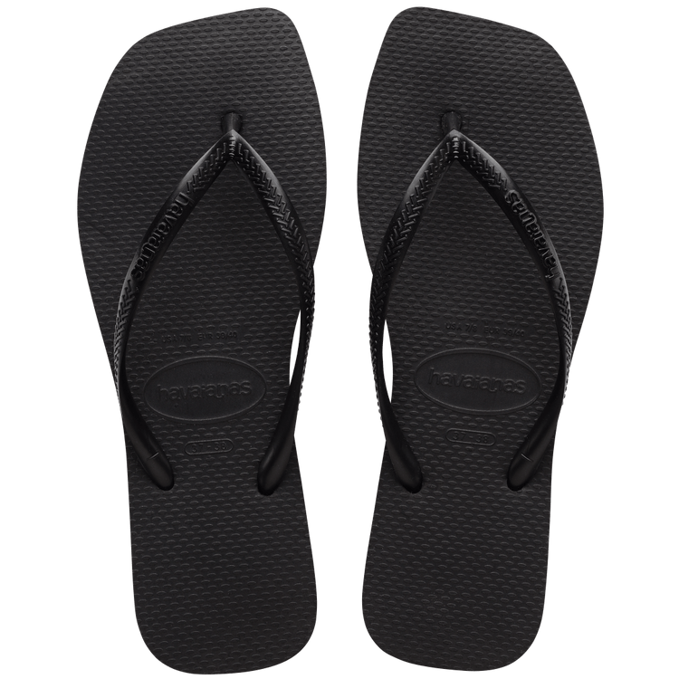 Slim Square Flip Flops