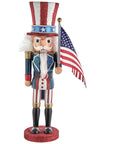 15" Hollywood Nutcrackers™ Uncle Sam Nutcracker