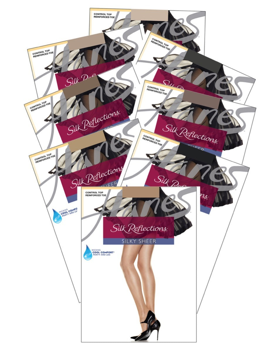 Silk Reflections® Control Top Pantyhose