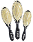Classic Shine Soft White Pure Bristle Hairbrush