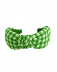 Gingham Twisted Headband