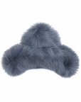 Large Fur Hair Clip