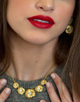Five Flowers Necklace