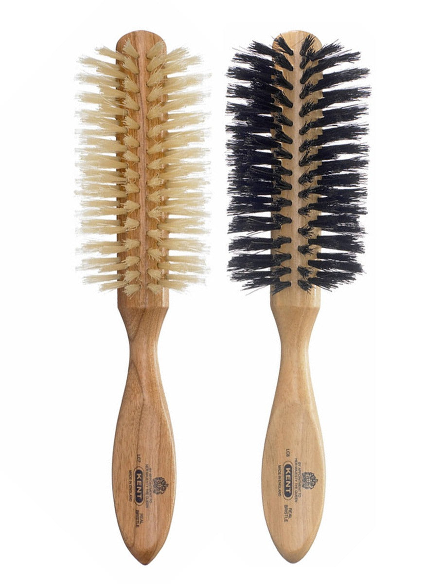 Half Radial Cherry Wood Hairbrush