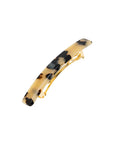 Small Luxury Rectangle Barrette - Classic