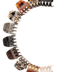 France Luxe Medium Gallery Claw Clip - Classic