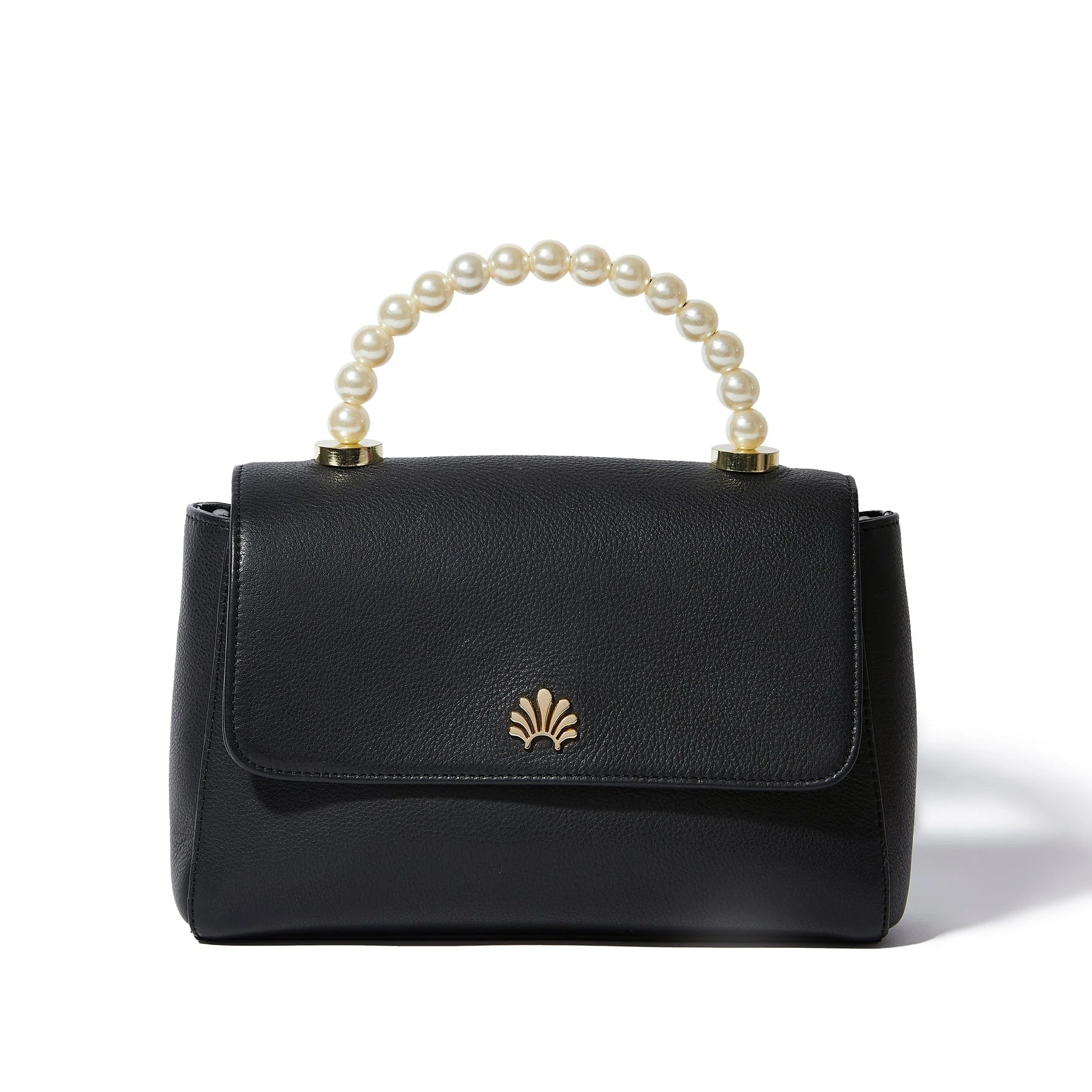 Jet Pearl Tabitha Top Handle Crossbody