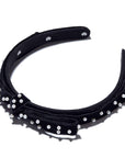 Jet Pearl Bardot Headband