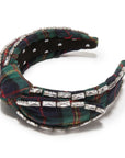 Present Plaid Veronica Crystal Edge Headband