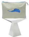 Feather Ziptop Cosmetic Case