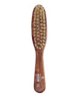 Ladies Finest Dark Wood Pure Bristle Narrow Handbag Brush