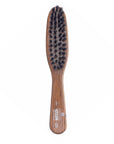 Ladies Finest Dark Wood Pure Bristle Narrow Handbag Brush