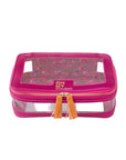 Metallic Pink Tile Storage Bag