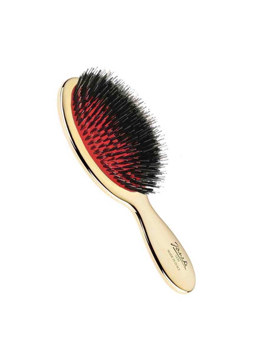 Gold Hairbrush Mix Bristle
