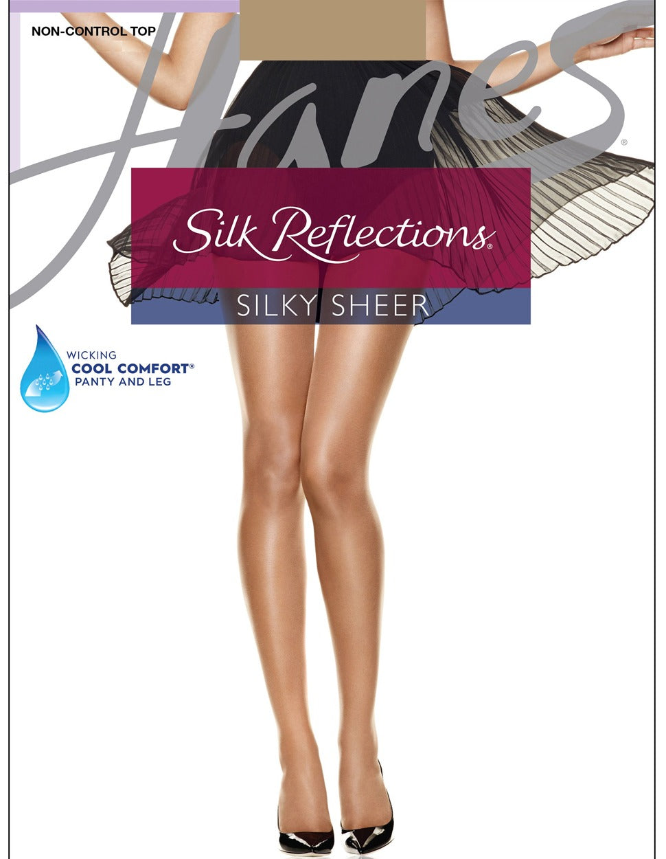 Silk Reflections® Non-Control Top Pantyhose