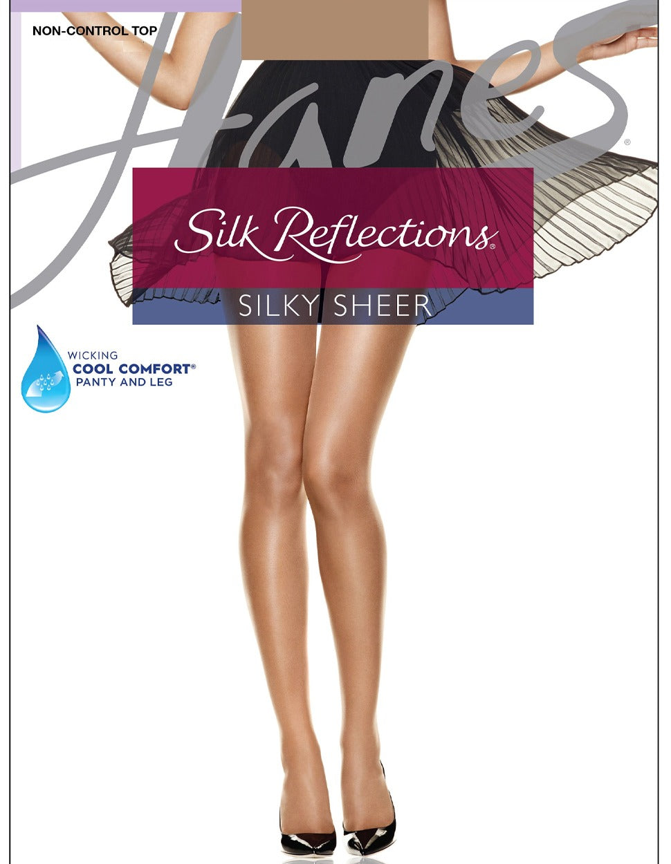 Silk Reflections® Non-Control Top Pantyhose