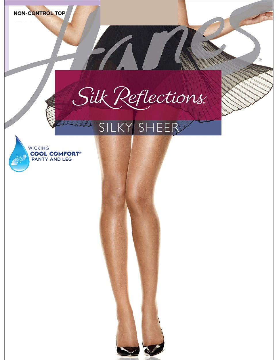 Silk Reflections® Non-Control Top Pantyhose