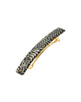 Small Luxury Rectangle Barrette - Classic