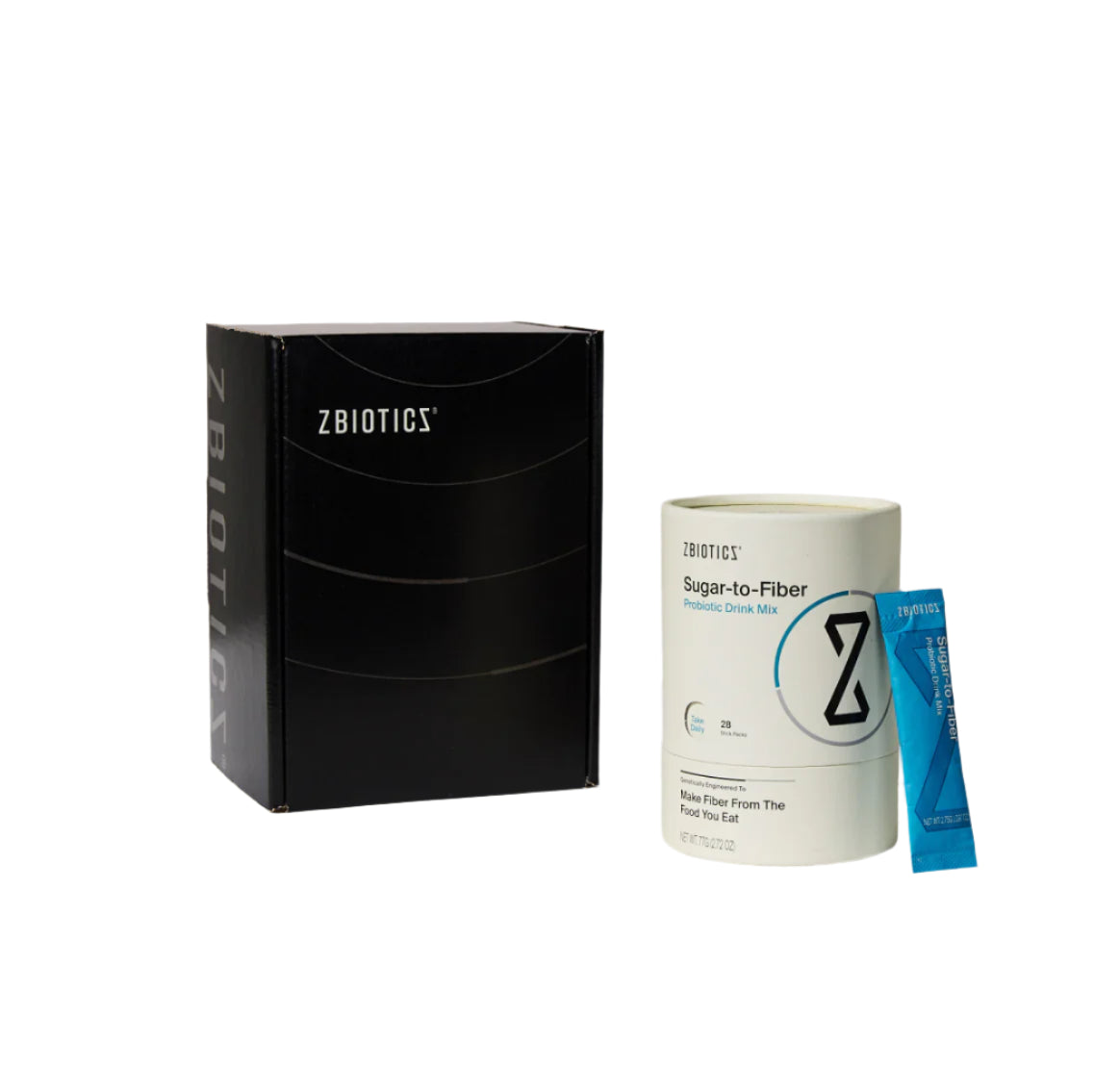 Sugar-to-Fiber Probiotic Drink Mix